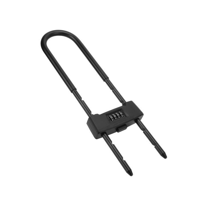 Cadenas M-Wave B 247 – Anse Longue 165×247 Mm, épaisseur 15 Mm – Antivol Vélo/moto