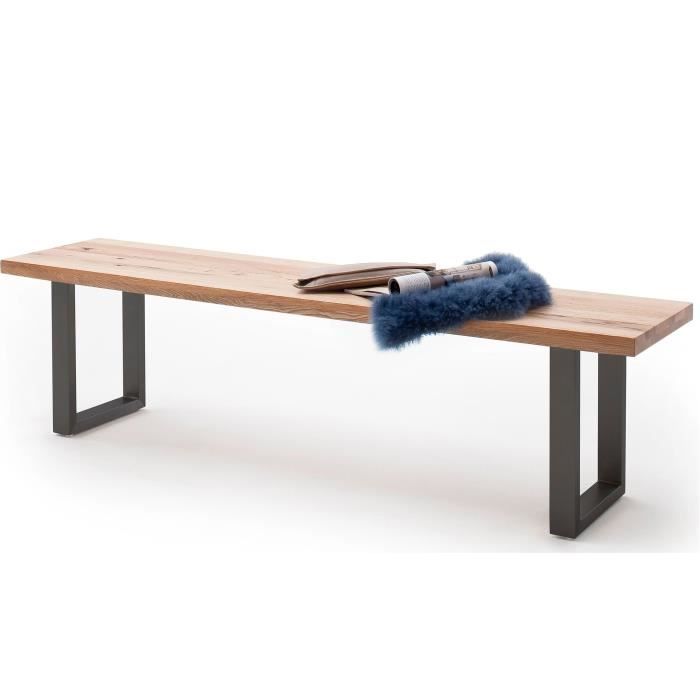 Lignau - Appui De Fenêtre, étagère En Bois Massif Avec Rebord D Arbre Ch  Ne Sauvage 40mm Cire Dure Blanc Naturel