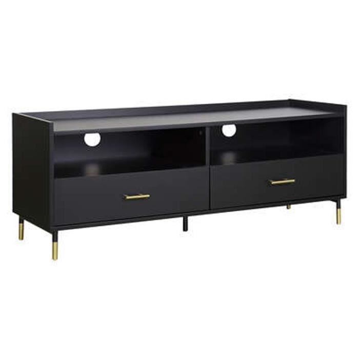 Ensemble de Meubles TV 3 pcs Noir Bois d'ingénierie GR43281