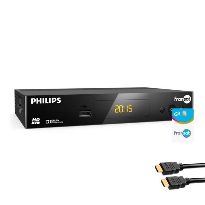 Récepteur Satellite Fransat THR 7620 TRIAX – Neuf HD + Carte