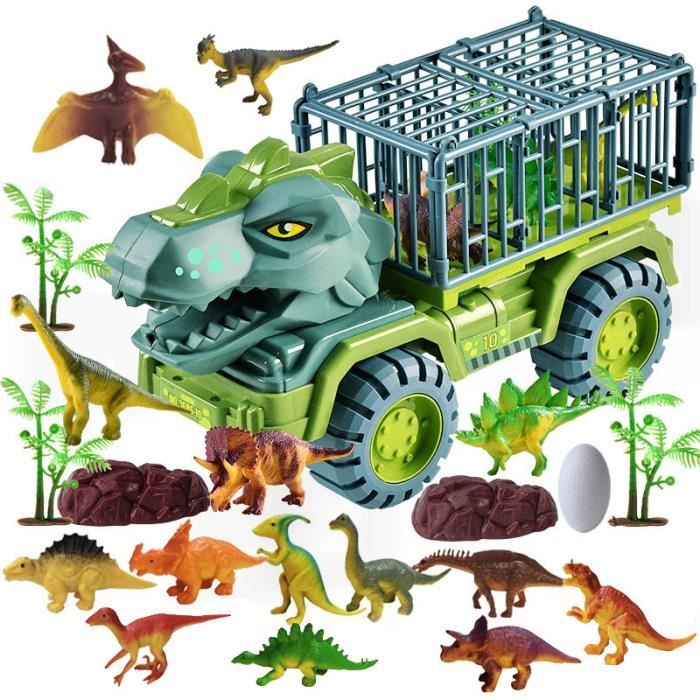 Fafeicy Dinosaures jouet dessin animé voiture jouet jouet pour enfants jouet éducatif PN019