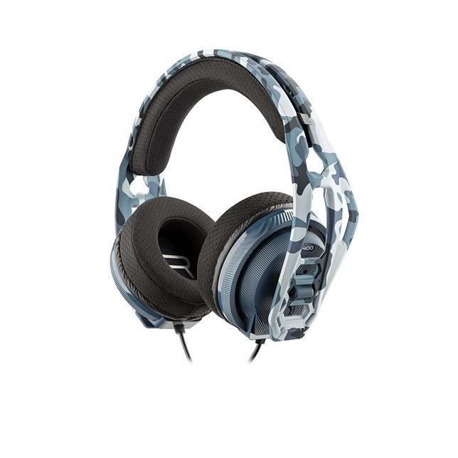 Casque Gaming Stéréo filaire Nacon RIG400HS pour PS4 Bleu camo - PLANTRONICS