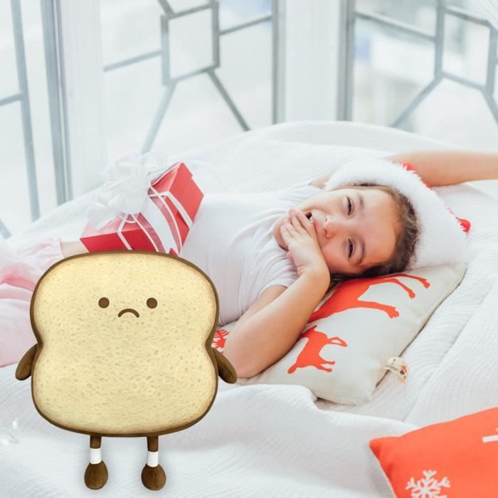 Poupée en peluche - QQMORA - Oreiller en pain grillé - Doux - 18cm - Mixte - Jeux - Jouets Poupée en peluche - QQMORA - Oreiller en pain grillé - Doux - 18cm - Mixte - Jeux - Jouets