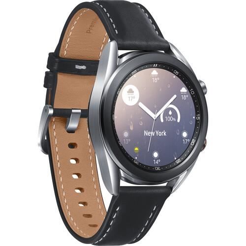 Samsung Galaxy Watch3 GPS Smartwatch (Bluetooth, 41mm, Mystic Silver)