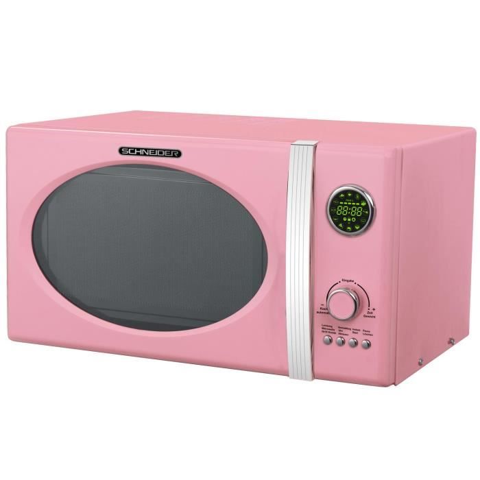 Schneider MW 823G SP Combi Grill micro-onde Rose - Cdiscount Electroménager
