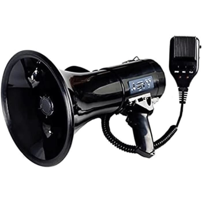 POCHY mégaphone Mégaphone Portable mégaphones de Puissance de 50 Watts