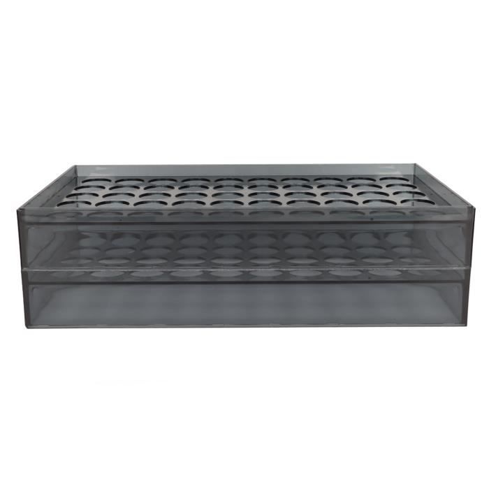 SunniMix Rack De Stockage Peintures Bois - Organisateur 64 Bouteilles Tamiya GSI AV