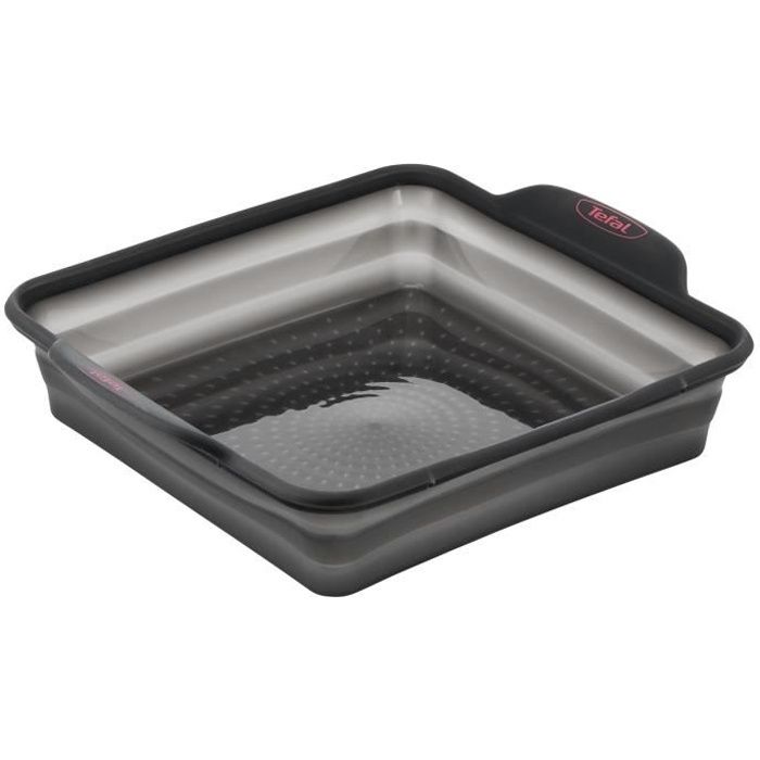 TEFAL J4170314 CRISPYBAKE Moule à cake carré 23x23 cm - 100