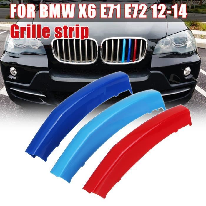 2 GRILLE DE CALANDRE NOIR BAD LOOK BMW X6 E71