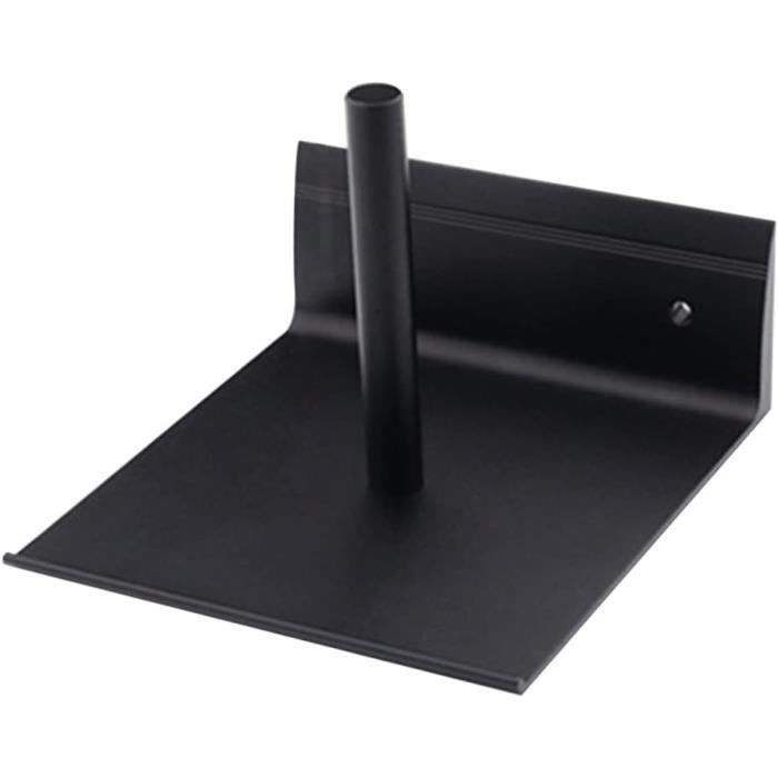 Porte-Serviettes En Acier Inoxydable - Support Serviettes Triangulaire Noir - Pour Cuisine, Salon Ou Bureau