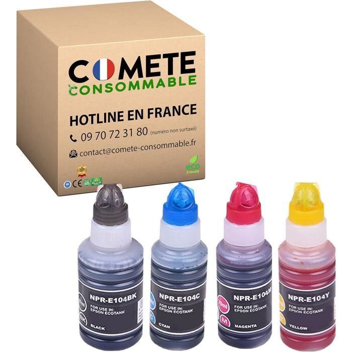Bouteille d'encre compatible CANON GI56 Noir