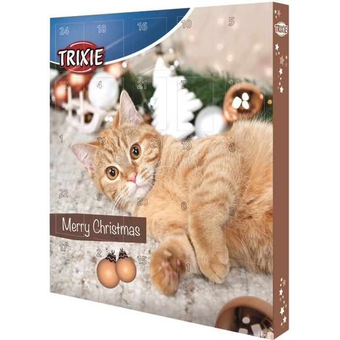 trixie calendrier de l'avent - friandises variées pour chats