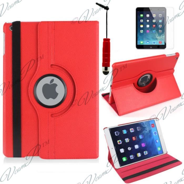 Étui Rotatif 360° Pour IPad 2, 3, 4 - Protection Complète - Support Intégré - Cuir Synthétique - Marque Doupi