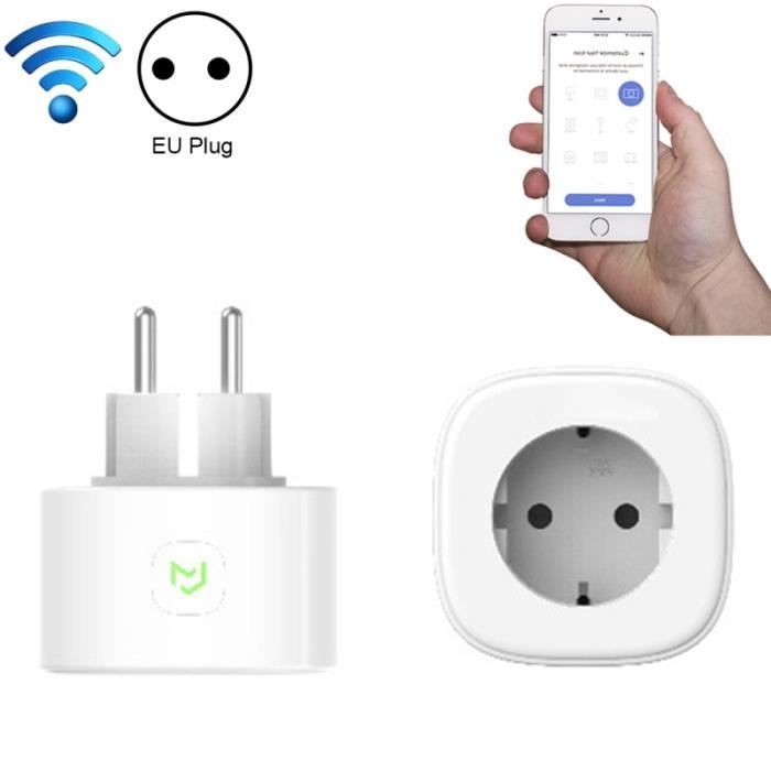 Prise Connectée Blanc Meross Mss210 Télécommande Wifi Smart Power Socket  Fonctionne Avec  Alexa & Assistant Google, - 172227 - Cdiscount  Bricolage