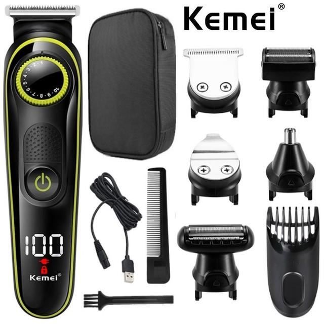 Tondeuse à Cheveux Professionnelle Etereauty - Tondeuse Homme Rechargeable USB, Autonomie 90min, Kit Complet Neuf