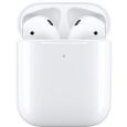 Apple AirPods avec étui de chargement sans fil (2e génération)-1