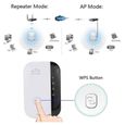 Amplificateur WiFi Repeteur Booster de signal sans fil WiFi extender 300M WLAN 802.11n-g-b-1