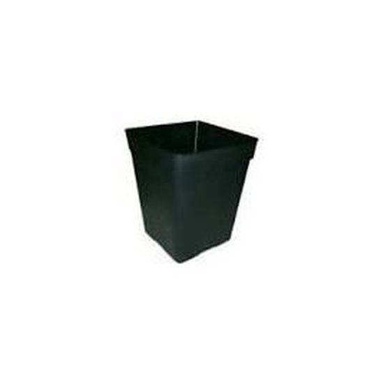 Pot de fleur carré en céramique Rustic longueur 13 cm 