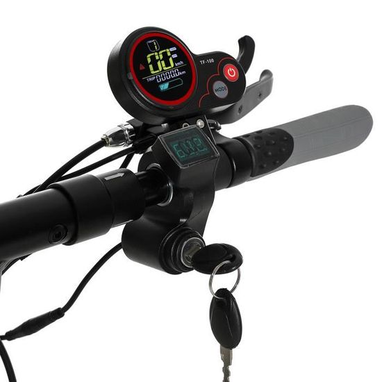 BROLEO Écran De Rechange Trottinette Électrique 36V 6 Broches - Affichage Accélérateur Pouce Léger Et Performant
