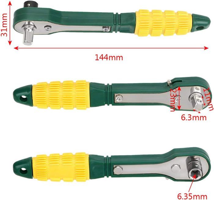 INJORA Kit D’outils RC – Clés Allen 1,27/1,3/1,5/2,0 Mm, écrous 4,0/5,0/5,5 Mm, Tournevis – Pour SCX24, TRX4M, Etc.