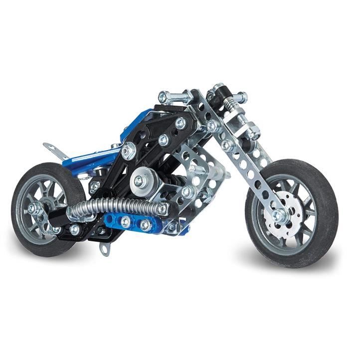 Jeu de construction Mecano Moto Harley davidson 174 pieces 5 modelesavec  outils - Jeu jouet enfant garcon idee cadeau noel - Cdiscount Jeux - Jouets