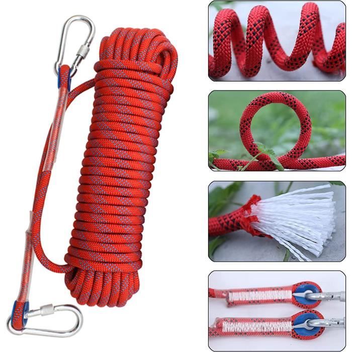 Acheter Corde à linge coupe-vent durable, corde à linge portable, ligne de  séchage, robuste, longueur réglable, antidérapante, pour l'extérieur et l'intérieur.