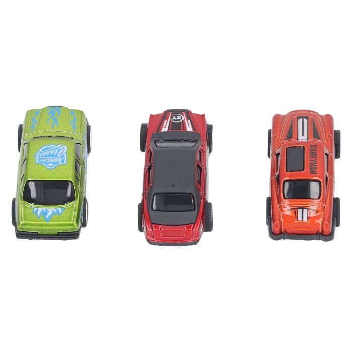Voiture à tirer 3 pièces retirer ensemble de voiture bonne Simulation  apparence exquise voiture jouet modèle enfants cadeau LS008
