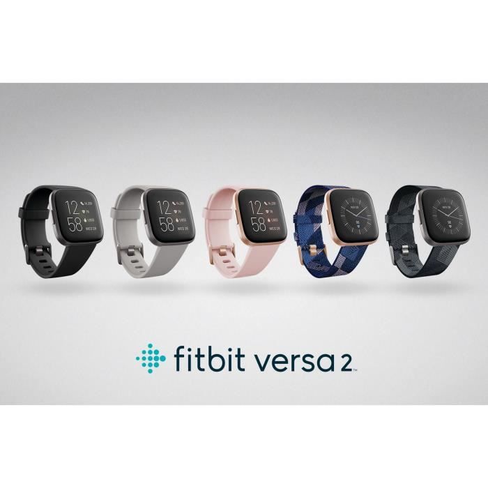 75 avis sur Montre connectée Fitbit Versa Noir - Montre connectée