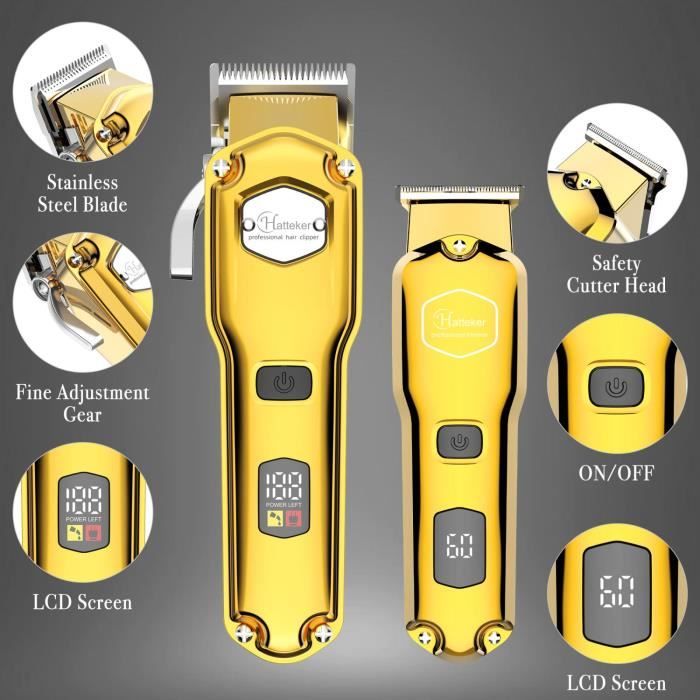 Tondeuse Hatteker 3 En 1 Pour Hommes - Barbe, Cheveux Et Précision - Neuf Sous Emballage - EAN 0708200440670