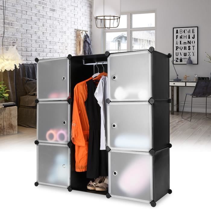 4 Boîtes Rangement Tissu 28x28x28cm - Poignée Cuir Synthétique - Kaki/Blanc - Étagère Cube