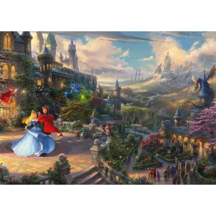 Puzzle adulte Disney La belle au bois dormant - SCHMIDT SPIELE - 1000  pièces - Thème dessins animés et BD - Cdiscount Jeux - Jouets