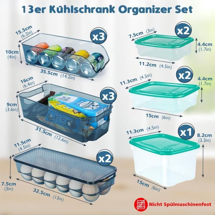 Rangement Sous Evier Cuisine Duozoanz Réfrigérateur étagère Rangement Frigo Organisateur - En Instant Pot