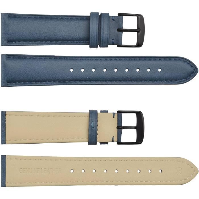 Bracelet De Montre Panerai Bracelet De Montre 22mm 24mm 26mm Cuir Motif Crocodile Rétro Bracelet