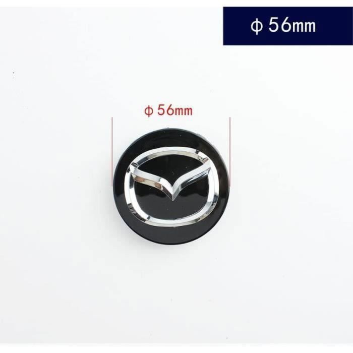 4 Enjoliveurs Centraux De Roue Alliage 62mm/56mm Pour Mazda Opel - Greitapigu Neufs