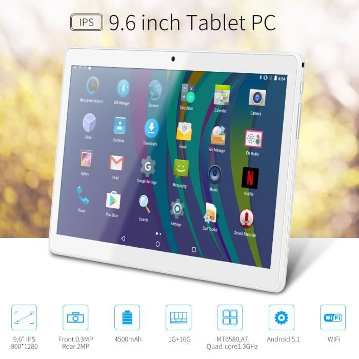  Tablette PC K98 9.6" Tablette Tactile Play1