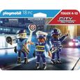 PLAYMOBIL - 70669 - Police Equipe de policiers - Bleu - Mixte - 4 ans et plus-2