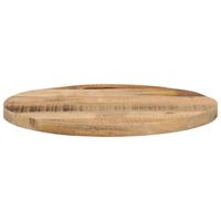VidaXL Dessus De Table 60x3,8 Cm Rond Bois Massif D'acacia