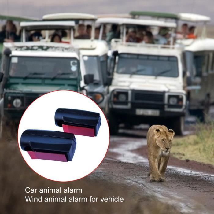 Mini dispositif d'alarme pour animaux de voiture, 2 pièces, Compact,  automatique, sifflet de cerf, système de - Cdiscount Auto