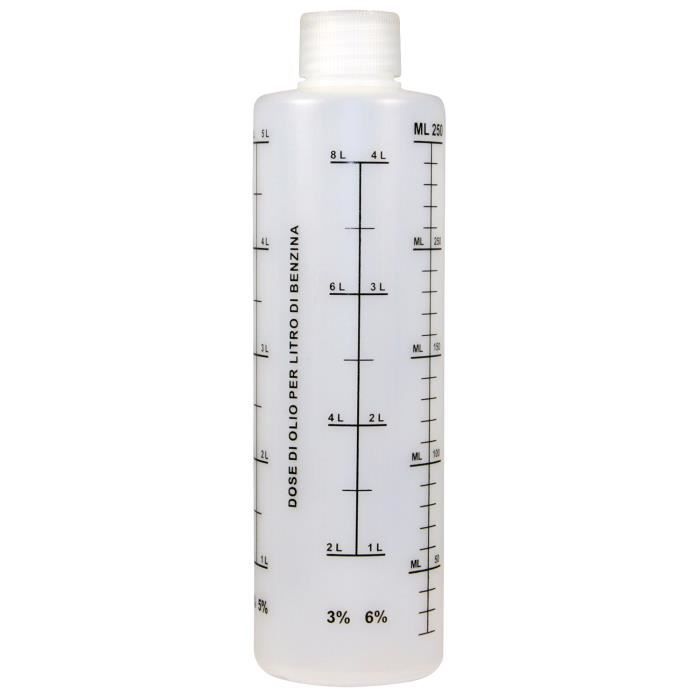 Doseur Huile 600ml Cyclingcolors - Graduation Universelle Moteur 2 Temps - Pour Scooter, Tondeuse...