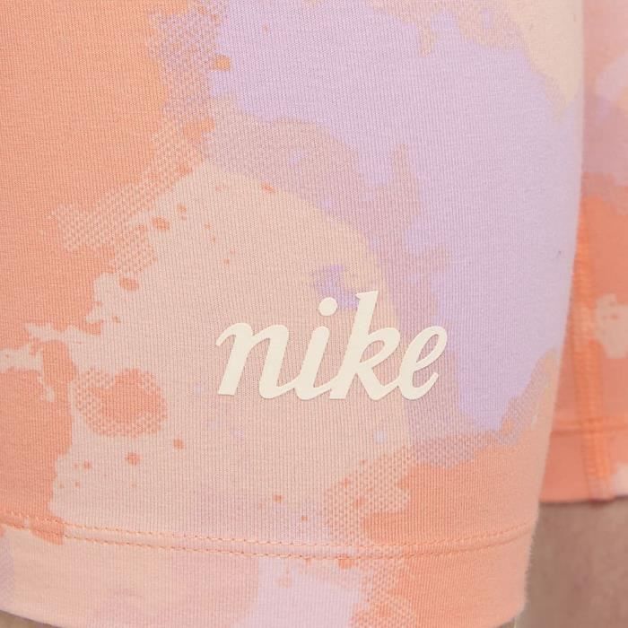 Short nike top orange femme