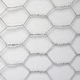 Grillage Métallique pour Cloture | Maillage Hexagonal : 25x25mm | Longueur 25m | Hauteur 50cm | Clôture pour animaux et plantes |...-3