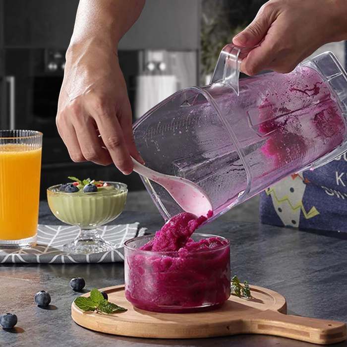 Blender 1600 W batteur sur socle multifonctionnel, mixeur avec tasse de Blender 1600 W batteur sur socle multifonctionnel, mixeur avec tasse de