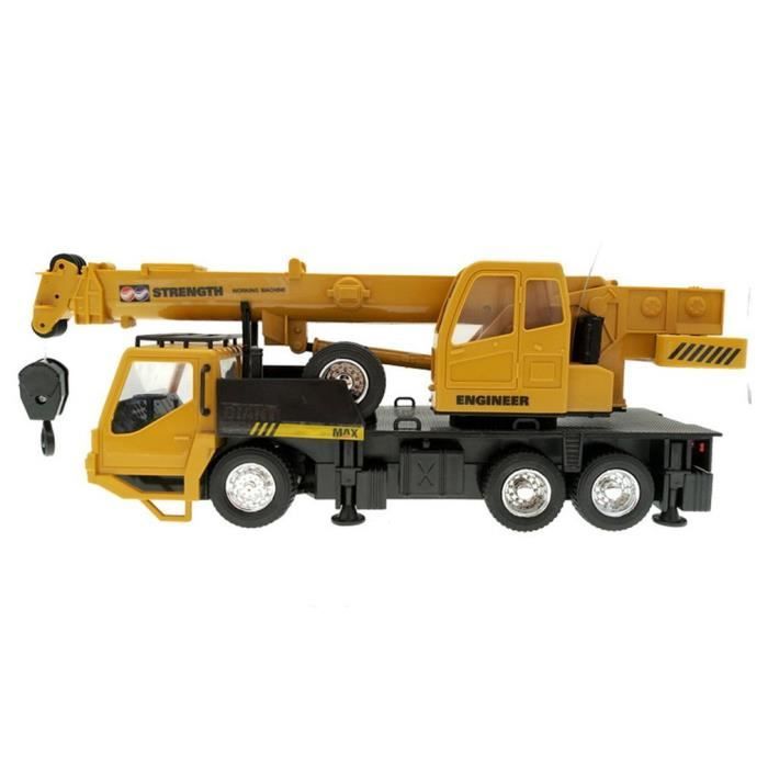 1/20 Simulation Télécommande Grue Véhicule 2,4 GHz Camion Radiocomm Avec Phare Led Modele Professionnel Grande Voiture D Amz 1/20 Simulation Télécommande Grue Véhicule 2,4 GHz Camion Radiocomm Avec Phare Led Modele Professionnel Grande Voiture D Amz