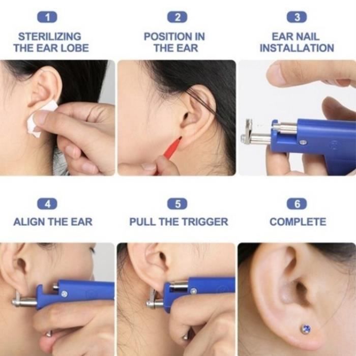 Pince à Piercing En Acier Inoxydable Pour Professionnels : Ouverture Et Fermeture Des Anneaux - Oreilles, Nez, Lèvres, Corps