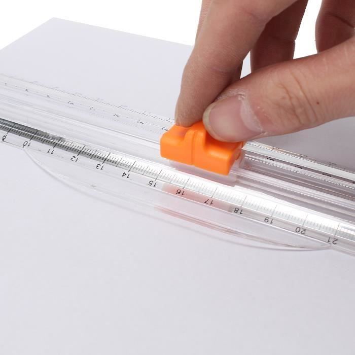 Coupe-Papier Multifonction 10 Feuilles A4 – Tableau De Mesure, Pliage, Outil De Score Et Coupe-Précise Pour Scrapbooking, Loisirs Créatifs, Bureau & École