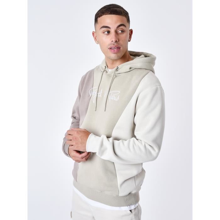 PROJECT X PARIS Sweat capuche tricolore type vague Homme