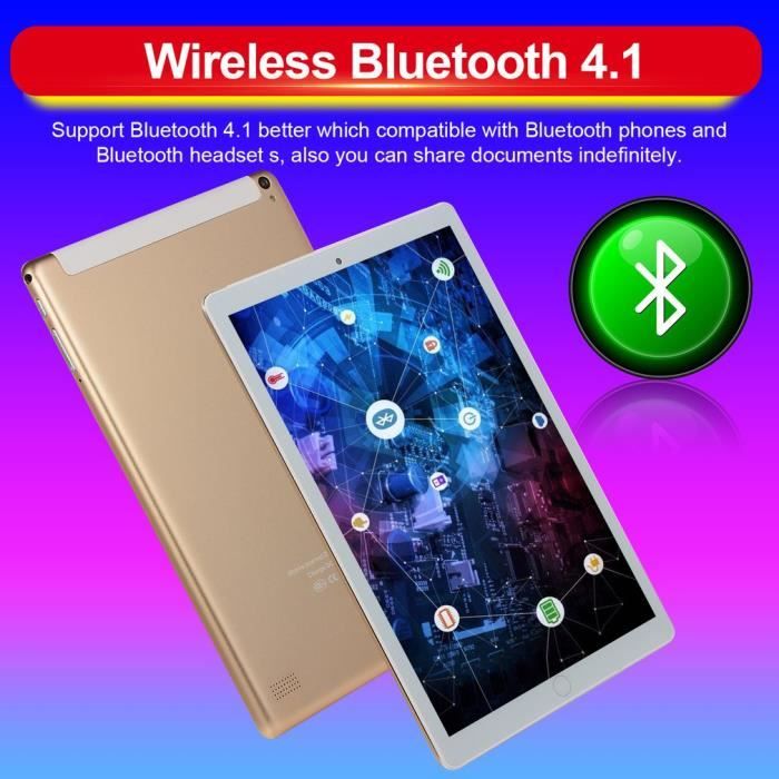10.1 pouces tablette PC 4G + 64G Android 8.1 suuport3