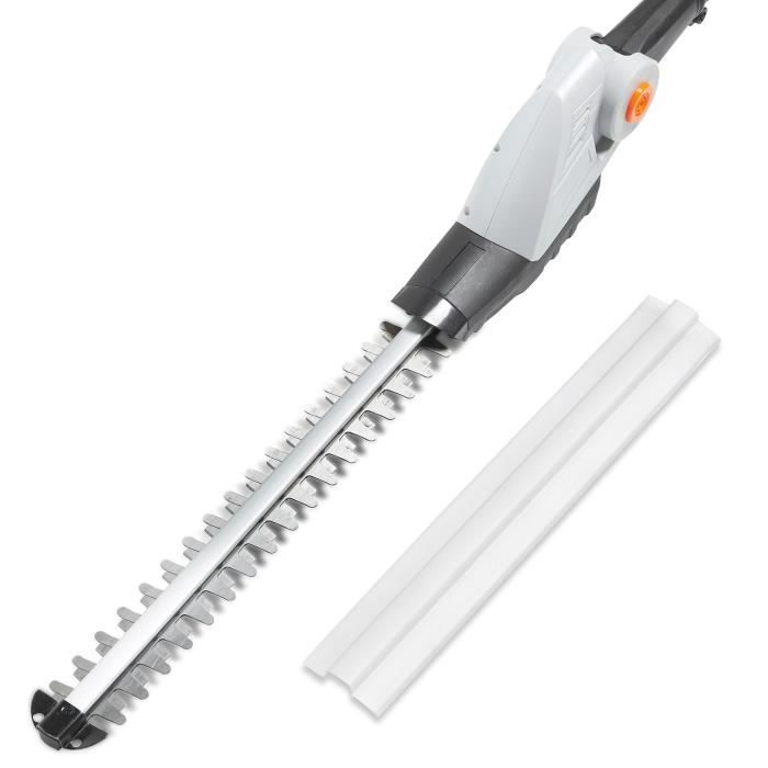 Taille-haies Cecotec TitaniumSword 610 XL - 500W, Lame Titane 61 Cm, Coupe Branches Jusqu'à 20 Mm - Moteur Sans Balais, Télécommande Rotative - 9