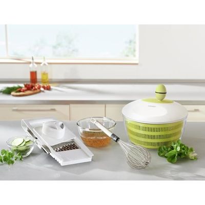 Essoreuse A Salade Essoreuse à Salade KitchenCraft - Blanc/Vert (25cm) Essoreuse Salade Essoreuse A Salade Essoreuse à Salade KitchenCraft - Blanc/Vert (25cm) Essoreuse Salade