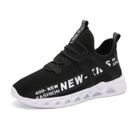 Chaussures de sport pour enfants - ECELEN - Enfants Running Sneakers Été Noir3 - Léger et Respirant - Mixte